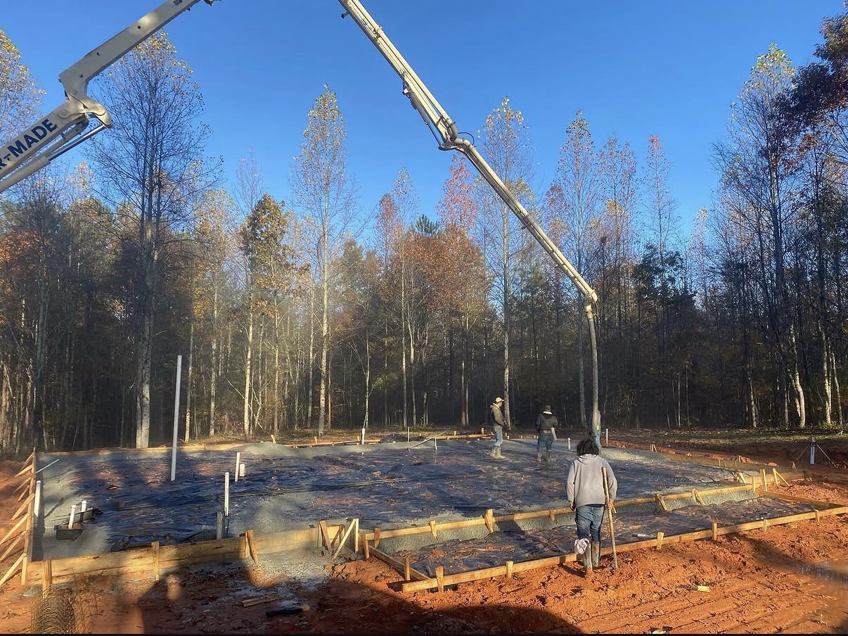 Residential House Slab — Before